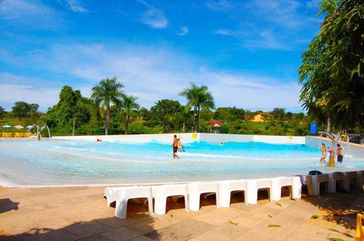 Ferienwohnung Piazza Acqua Park Caldas Novas Exterior foto