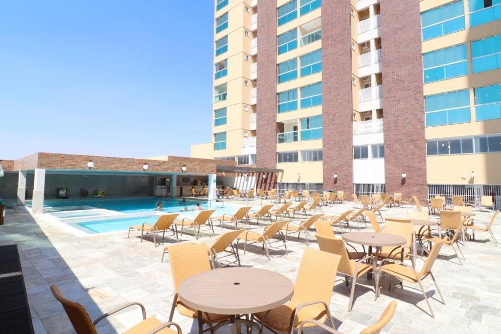 Ferienwohnung Piazza Acqua Park Caldas Novas Exterior foto