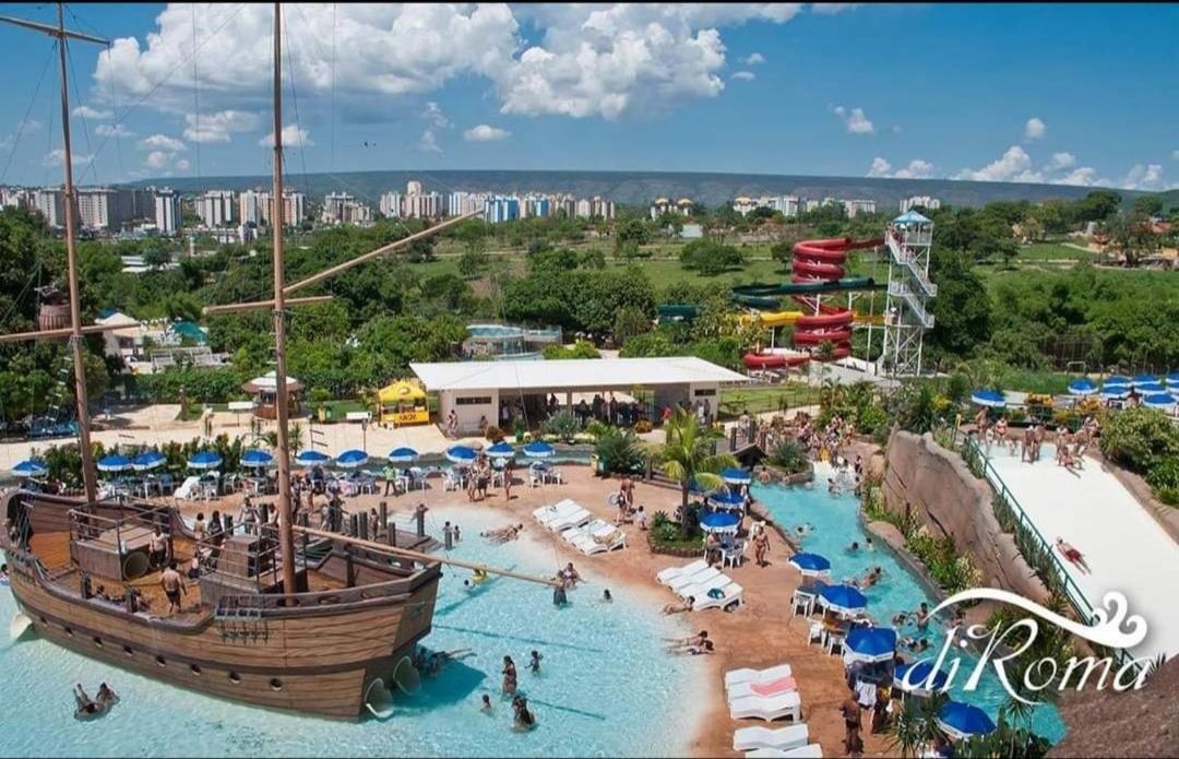 Ferienwohnung Piazza Acqua Park Caldas Novas Exterior foto